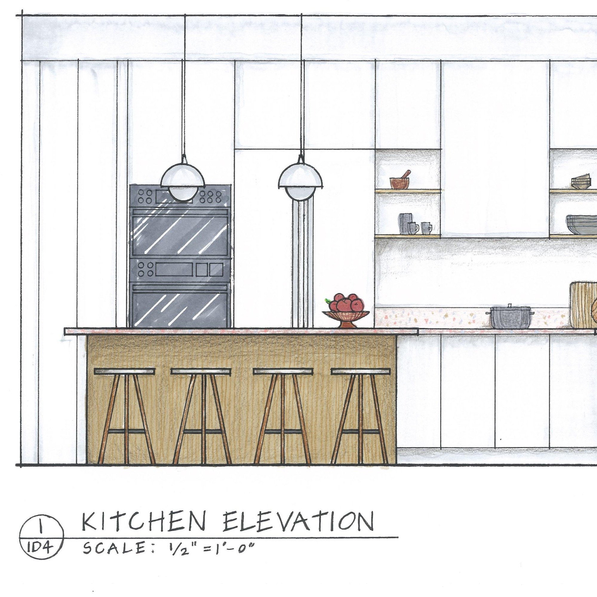 Kitchen elevation