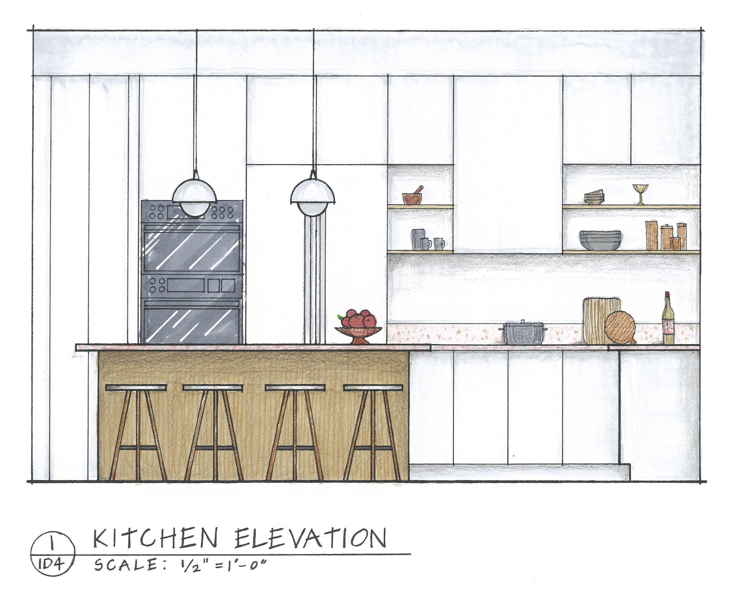 Kitchen elevation