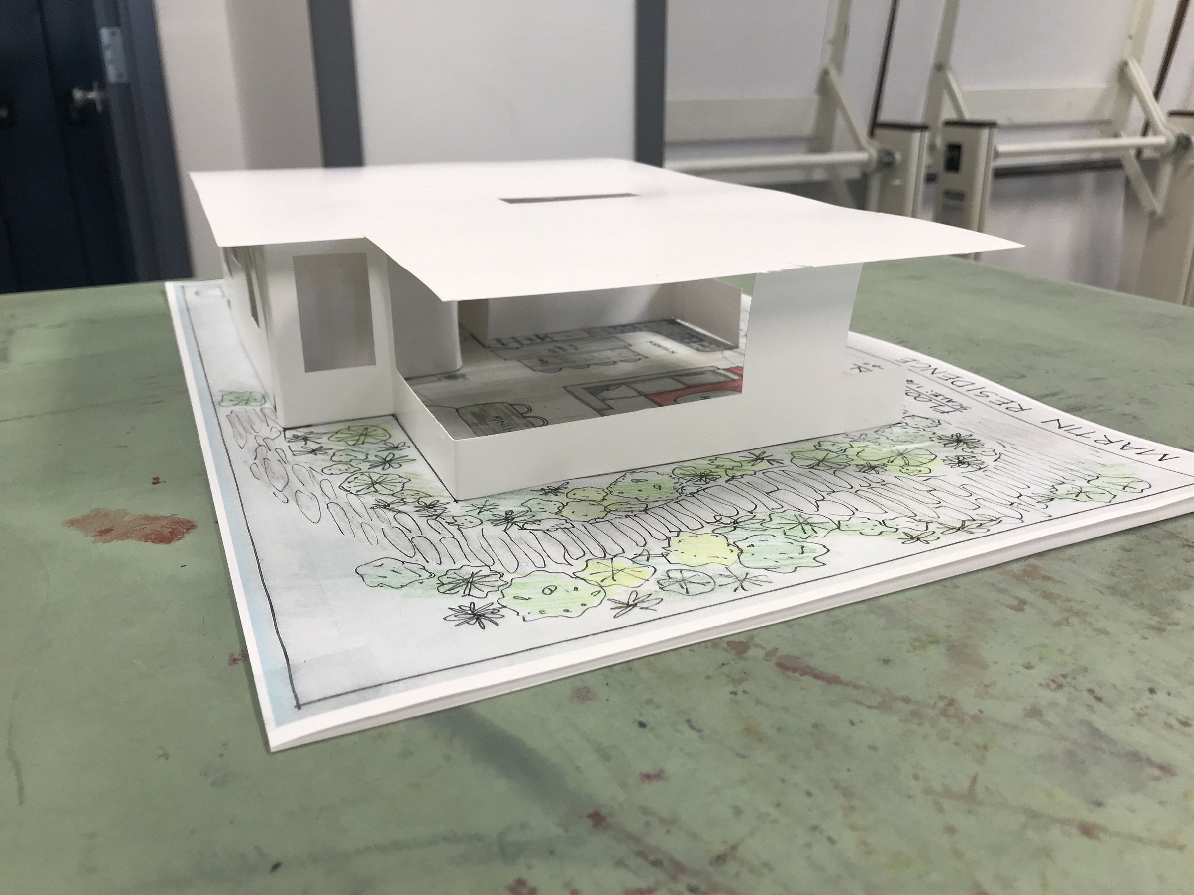 Roof on