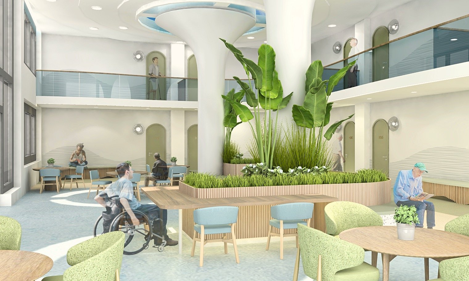 Multi-purpose atrium